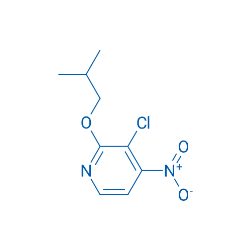 3-Chloro-2-(2-methylpropoxy)-4-nitropyridine 1g