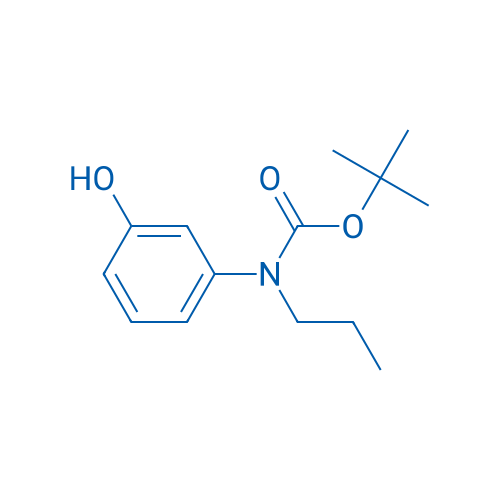 tert-Butyl N-(3-hydroxyphenyl)-N-propylcarbamate 1g