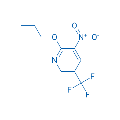 3-Nitro-2-propoxy-5-(trifluoromethyl)pyridine 5g
