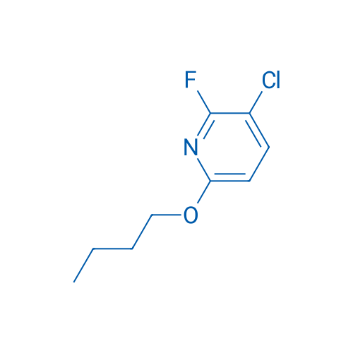 6-Butoxy-3-chloro-2-fluoropyridine 5g