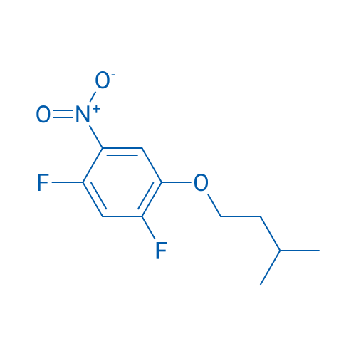 1,5-Difluoro-2-(3-methylbutoxy)-4-nitrobenzene 1g