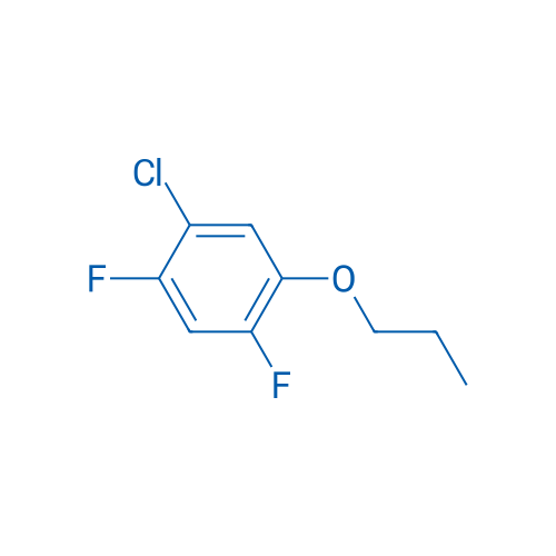 1-Chloro-2,4-difluoro-5-propoxybenzene 1g