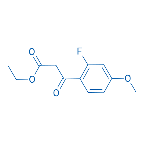 Ethyl 3-(2-fluoro-4-methoxyphenyl)-3-oxopropanoate 250mg