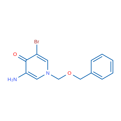 3-Amino-1-[(benzyloxy)methyl]-5-bromo-1,4-dihydropyridin-4-one 1g