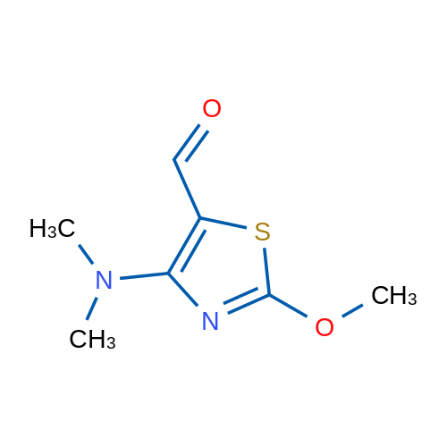4-(Dimethylamino)-2-methoxy-1,3-thiazole-5-carbaldehyde 1g