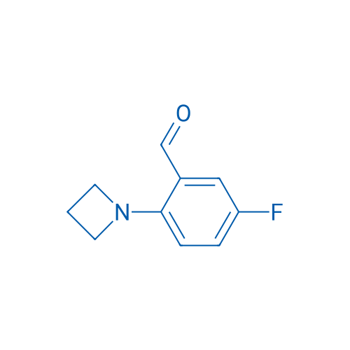 2-(Azetidin-1-yl)-5-fluorobenzaldehyde 1g
