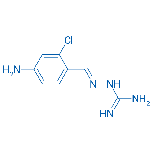N-{[(4-amino-2-chlorophenyl)methylidene]amino}guanidine 1g