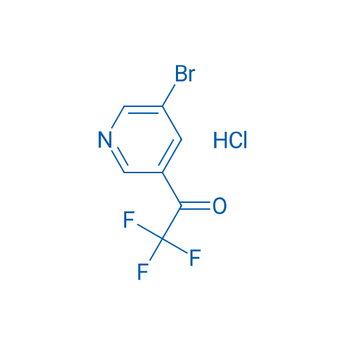 1-(5-Bromopyridin-3-yl)-2,2,2-trifluoroethanone hydrochloride 250mg