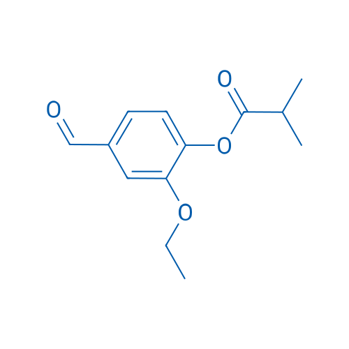 2-Ethoxy-4-formylphenyl isobutyrate 25g