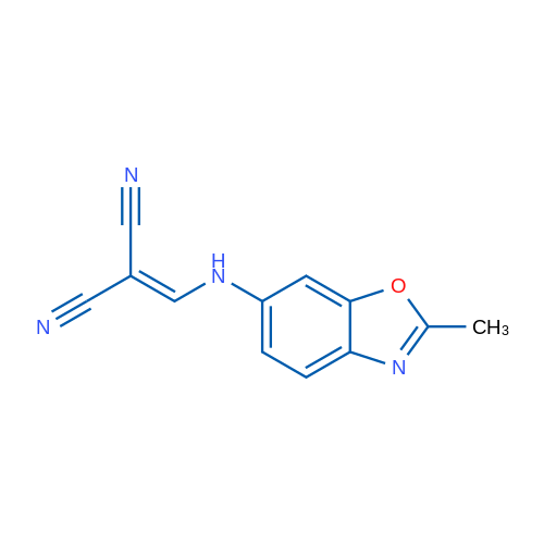 2-{[(2-methyl-1,3-benzoxazol-6-yl)amino]methylidene}propanedinitrile 1g