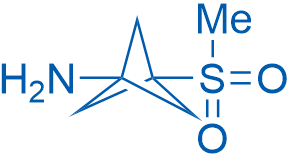 3-Methanesulfonylbicyclo[1.1.1]pentan-1-amine 50mg