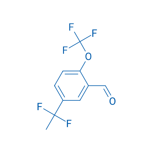 5-(1,1-Difluoroethyl)-2-(trifluoromethoxy)benzaldehyde 1g