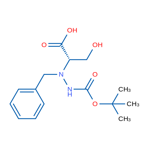 (S)-2-(1-Benzyl-2-(tert-butoxycarbonyl)hydrazinyl)-3-hydroxypropanoic acid 1g