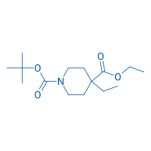Ethyl 1-Boc-4-ethyl-4-piperidine carboxylate 250mg