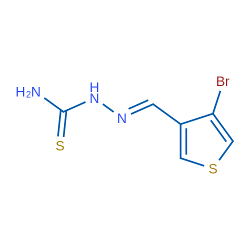 [(E)-[(4-Bromothiophen-3-yl)methylidene]amino]thiourea 1g