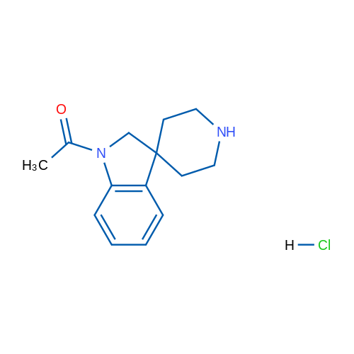 1-(Spiro[indoline-3,4'-piperidin]-1-yl)ethanone hydrochloride 1g