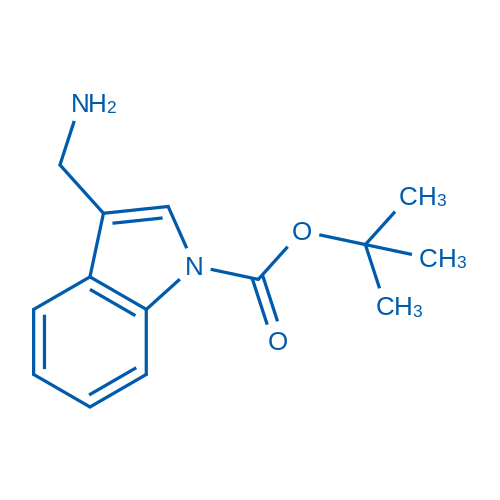 tert-Butyl 3-(aminomethyl)-1H-indole-1-carboxylate 1g