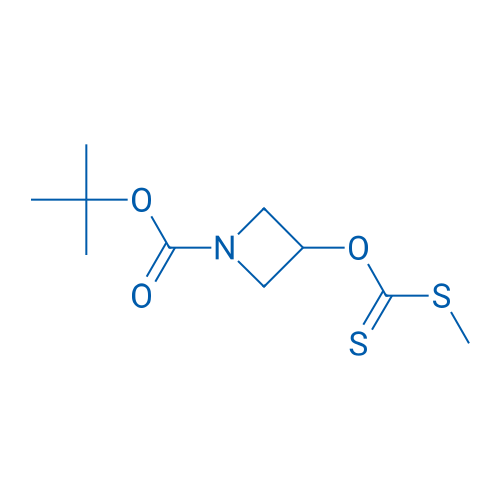 tert-Butyl 3-(((methylthio)carbonothioyl)oxy)azetidine-1-carboxylate 1g