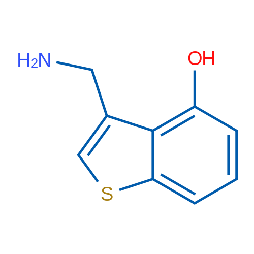 3-(Aminomethyl)-1-benzothiophen-4-ol 1g