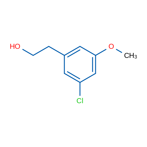 2-(3-Chloro-5-methoxyphenyl)ethan-1-ol 250mg