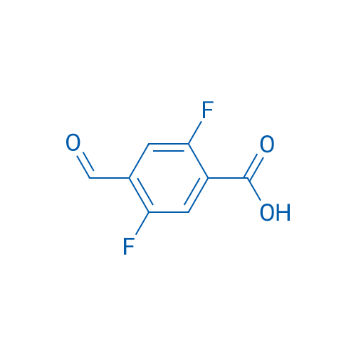 2,5-Difluoro-4-formylbenzoic acid 250mg