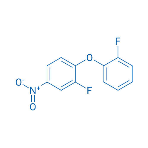2-Fluoro-1-(2-fluorophenoxy)-4-nitrobenzene 250mg