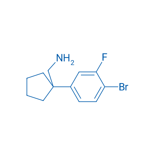 1-(4-Bromo-3-fluorophenyl)cyclopentanemethanamine 1g