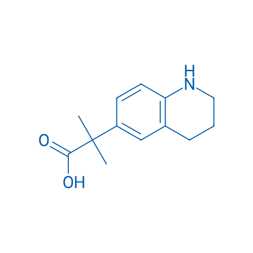 2-Methyl-2-(1,2,3,4-tetrahydroquinolin-6-yl)propanoic acid 1g