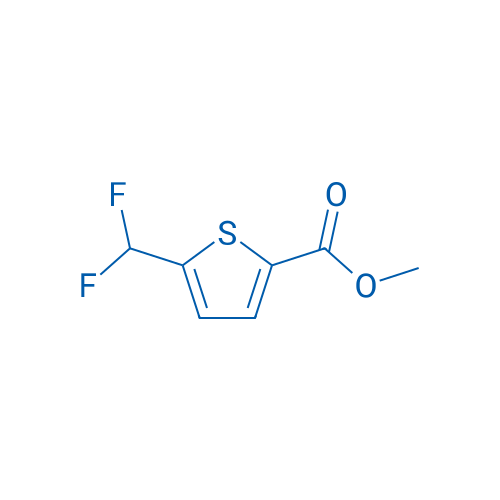 Methyl 5-(difluoromethyl)thiophene-2-carboxylate 250mg