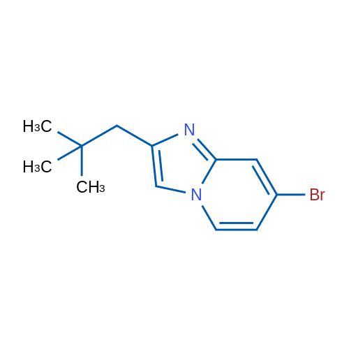 7-Bromo-2-(2,2-dimethylpropyl)imidazo[1,2-a]pyridine 1g