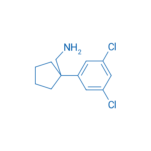 (1-(3,5-Dichlorophenyl)cyclopentyl)methanamine 1g