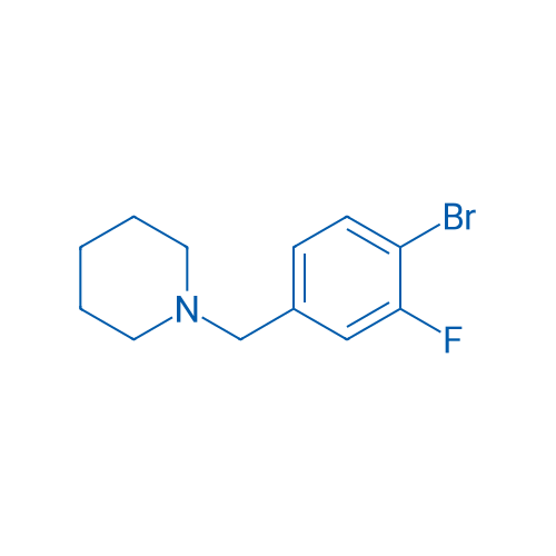 1-(4-Bromo-3-fluorobenzyl)piperidine 1g