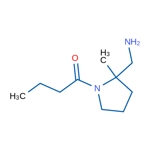 1-[2-(Aminomethyl)-2-methylpyrrolidin-1-yl]butan-1-one 1g