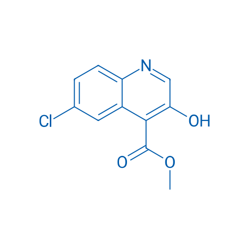 Methyl 6-chloro-3-hydroxyquinoline-4-carboxylate 250mg