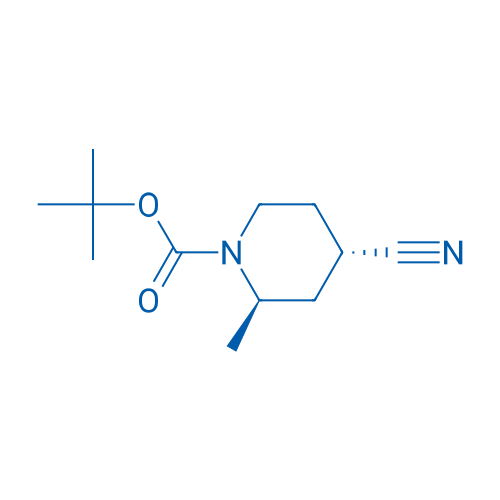 Rel-tert-butyl (2R,4S)-4-cyano-2-methylpiperidine-1-carboxylate 5g