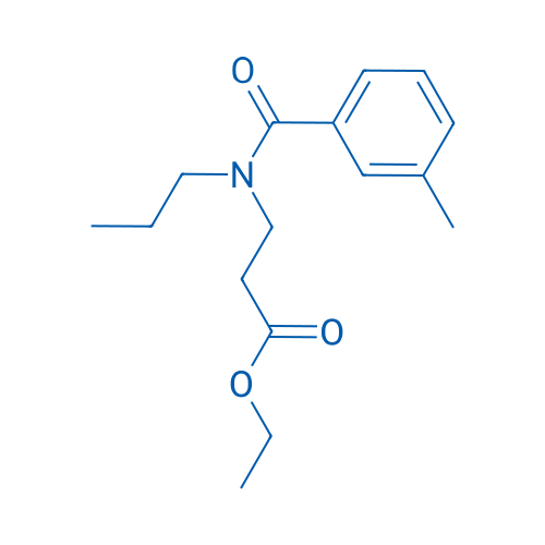 Ethyl 3-(3-methyl-N-propylbenzamido)propanoate 250mg