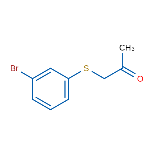1-[(3-Bromophenyl)sulfanyl]propan-2-one 5g