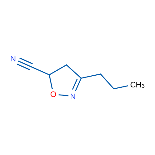 3-Propyl-4,5-dihydroisoxazole-5-carbonitrile 1g