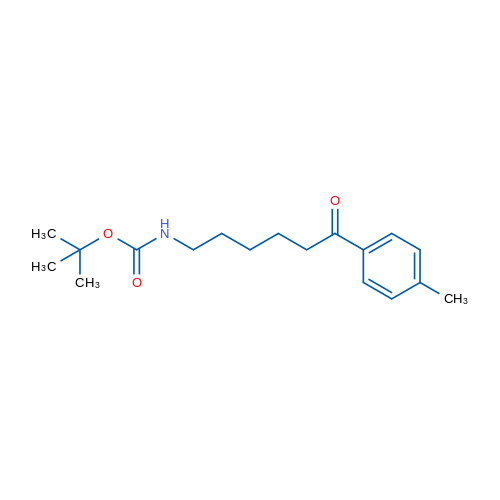 tert-Butyl N-[6-(4-methylphenyl)-6-oxohexyl]carbamate 1g