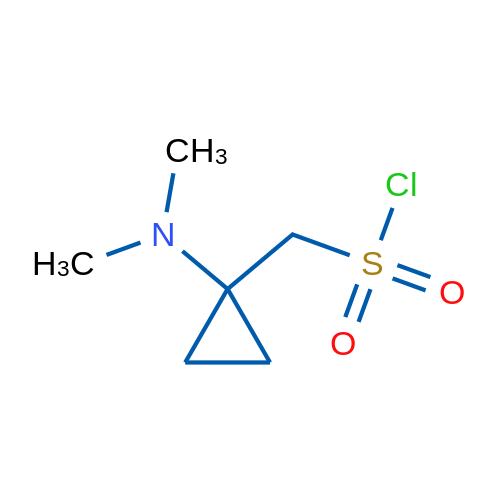 [1-(Dimethylamino)cyclopropyl]methanesulfonyl chloride 1g