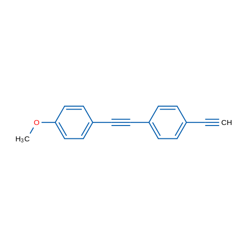 1-Ethynyl-4-((4-methoxyphenyl)ethynyl)benzene 1g