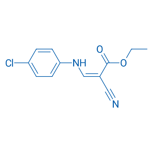 Ethyl (2Z)-3-[(4-chlorophenyl)amino]-2-cyanoprop-2-enoate 1g