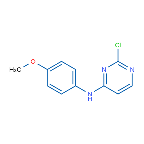 2-Chloro-N-(4-methoxyphenyl)pyrimidin-4-amine 250mg