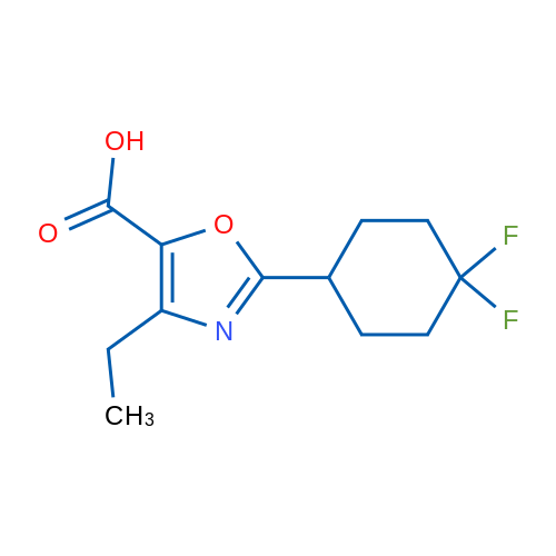2-(4,4-Difluorocyclohexyl)-4-ethyl-1,3-oxazole-5-carboxylic acid 1g
