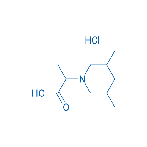 1-PIperidineacetic acid, alpha,3,5-trimethyl-, hydrochloride 1g