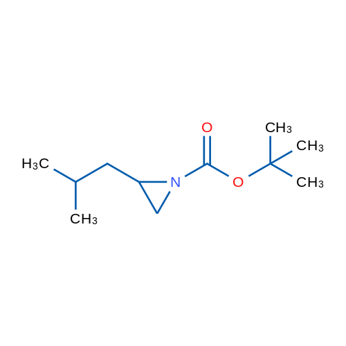 tert-Butyl 2-isobutylaziridine-1-carboxylate 1g
