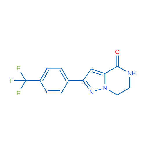 2-(4-(Trifluoromethyl)phenyl)-6,7-dihydropyrazolo[1,5-a]pyrazin-4(5H)-one 1g