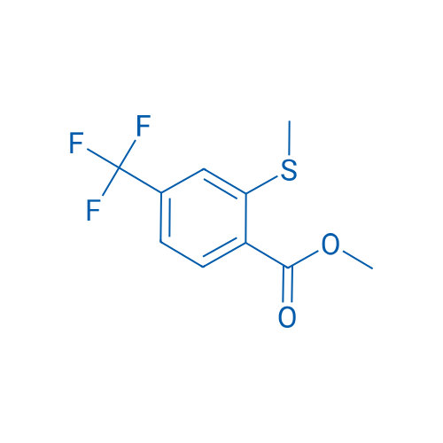 Methyl 2-(methylthio)-4-(trifluoromethyl)benzoate 25g
