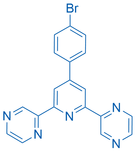 2,2'-(4-(4-Bromophenyl)pyridine-2,6-diyl)dipyrazine 250mg