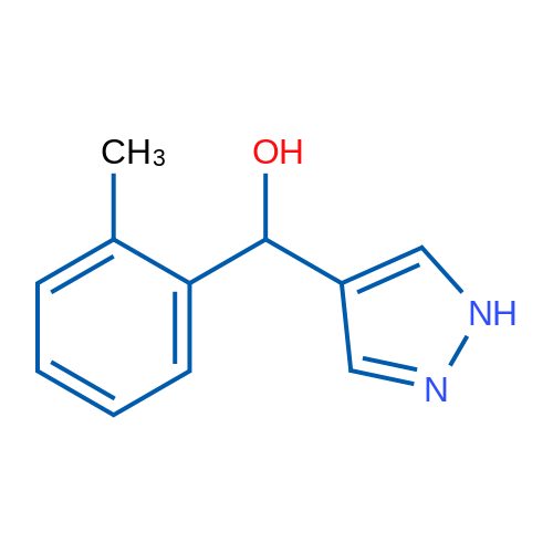 (2-Methylphenyl)(1H-pyrazol-4-yl)methanol 1g